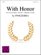 With Honor Concert Band sheet music cover